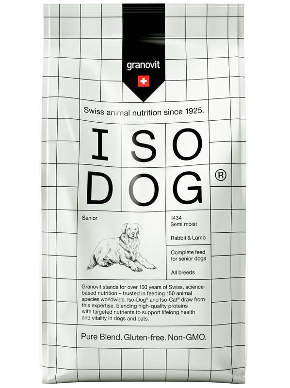 Iso-Dog Senior Semi moist Rabbit & Lamb 5kg